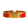 Bracciale designer Bracciale classico Bracciale da uomo e coppie da donna Braccialetti 18K Gold Gold Gold Silver Tri Color Bangle di 12 mm di larghezza 17/19 Gioielli di lusso