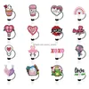 Drinking Sts Girls Love Drink Animals Sile St Toppers Accessories Er Charms Reusable Splash Proof Dust Plug Decorative 8Mm/10Mm Drop D Otgrl