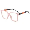 Solglasögon Fashion Square Frame Solglasögon Retro Candy Versatile Street Po Sun Glasses Tjock Frame Design