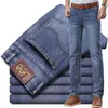 Lee Dex Trade Jeans Mens Fit مباشرة ربيع/الصيف رقيقة رقيقة رمادية شباب الأعمال المرنة