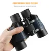 60x60 High Power Binoculars With Coordinates BAK4 Portable Telescope LowLight Night Vision For Hunting Sports Travel Sightseeing 240312