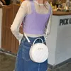 Fashion Rhomb small round Bag handbag womens bag casual simple small fragrance wind shoulder cross-body bags