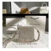 Borse Totes Designer di lusso Cristallo lucido Strass Diamanti Pochette da sera Borsa Bling Tracolla intrecciata Cena Party Messenger 221103