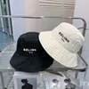 Cappelli a secchiello con lettere di lusso Cappelli estivi per protezione solare da donna Cappelli solidi da spiaggia Cappelli alla moda da strada