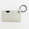 DHL200pcs Bag Parts Cute PU Small Mirror With Key Ring Carry-on Mix Color