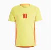 24/25 ColOMbiA JAMES Soccer Jerseys 2025 CoLUmBIa National Team Football Shirt Home Away Set Camisetas 2024 Copa America D.VALOYES ARANGO C. CHUCHO CUADRADO