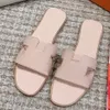 Moda slides designer mulheres sandálias ao ar livre chinelo casual mocassins sapatos praia sliders fundo plano com fivela unissex couro genuíno slide mulheres