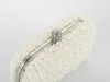 Umhängetaschen Designer-Handtaschen Diamant eingelegte doppelseitige Perlenbankett-Einkaufstasche Kleid Brauttasche Messenger 240311