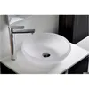 أحواض الحمام راتنجات جولة كونترتوب بالوعة ملونة صفيحة واشباسين السطح الصلب وعاء الوعاء RS38278 إسقاط التسليم GA DHZ6H