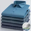 Men's Casual Shirts Plus Size Printing Long-sleeve For Men Vintage Slim Fit Formal Plain Shirt Designer Clothes Items