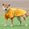 Vêtements pour chiens Gilet chaud manteau de pluie tissu pour animaux de compagnie réfléchissant grande grande veste vêtements d'hiver