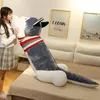 Géant doux Kawaii Husky chien en peluche jouets mignons animaux en peluche long sommeil oreiller poupée pour enfants petite amie cadeau d'anniversaire décor à la maison 240304