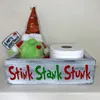 Bottles Christmas Wooden Box Stink Stank Stunk Decor Paper Toilet Organizer Farmhouse Bathroom For Window Sill Bedside Table