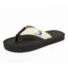 Slippers de almazinha de verão da moda Flip-flops Sandálias de praia de conforto masculino