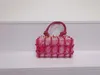 Chic axelväskor Designer Handväskor Tote Marble Cloud Box Handgjorda Woven Dinner Womens Bag Handheld Crossbody Bags 240311