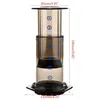 2020 novo filtro de vidro máquina café expresso portátil café imprensa francesa cafecofee pote para aeropress máquina c1030297g