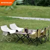 Mobilier de camp Chaise de lune de camping en plein air Portable pliant WHOTMAN Camping chaise de pêche loisirs chaise de plage tuyau en acier épais portant 150 KG YQ240315