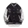 Broderad hit Color Baseball Uniform Jacket Men '96 79