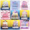 Commercio all'ingrosso Cartoon Cute Little Girl Press Neutral Pen High Appearance Press Pen Student Stationery Girl Heart