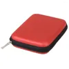 Sacs de rangement 2/1PC 2,5 pouces HDD Box Sac Case Disque dur portable pour protection externe Noir / Rouge / Bleu