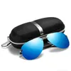 Designer New Polarized Men Sunglasses Classic Driving Sun Glasses Metal Frame Mirror Lens Sunglasses MenWomen 545Y