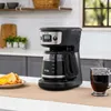 Programmierbare Kaffeemaschine mit starker Brühauswahl, Edelstahl, 12 Tassen, 230308