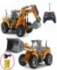 Caminhões RC Mini Bulldozer de Controle Remoto 132 Engenharia de Plástico Carro Caminhão Basculante Guindaste Escavadeira Modelo Veículo Elétrico Brinquedos Presente 219607389