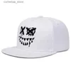 Ball Caps Hip Hop Männer Kappe Personalisierte bestickte Baseball Kappe Einstellbare Baumwolle Snapback Hut Frühling Sommer Outdoor Sonnenhut Freizeit HüteY240315