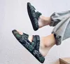 디자이너 남성 패션 프린트 샌들 해변 플랫폼 신발 유니탄 슬리퍼 야외 레크리에이션 남성 남광 샌들 땀 흡수 가벼운 고급 편안한 파티 신발