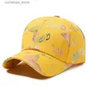 Ball Caps Fashion Women Men Print Graffiti Baseball Caps Female Male Sport Butterfly Smiling Face Letter Visors Cap Sun Hat For Women MenY240315