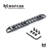 Magap MLOK-beugelstrip met 11 sleuven 20 mm metalen geleider MLOK-speelgoedaccessoiremodel
