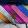 24 bolos de coloridos bolsos de diseño de verano bolso de hombro bolso de cuerpo cruzado mini clásico bolso de aleta de lujo billetera de cuero de cuero bolsita para mujeres regalos de verano