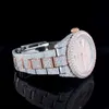 Hoog op aanvraag Antiek iced out out Watch vvs Clarity Moissanite Rose Gold Diamond Watch Beschikbaar tegen de beste prijzen