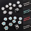 Saç Aksesuarları 10 PCS Kadın Gelin Düğün Kristal Diamante Çiçek U ŞEKİL SAÇ KULLANIM KLİP BARRETTES BRAIDER DOĞRU ARAÇLARI