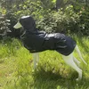 Dog Apparel Four Seasons Pet Raincoat Huibit Italian Greyhound Clothes With Hat Designer Dogs Accessories