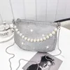 Сумки на плечо Дизайнерские сумки Tote Pearl Ручная сумка с бриллиантами Сумка для одной вечеринки Вечерняя мода Женская 240311