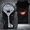 Men's Hoodies Anime Fashion Movie Clown Brand Printed Outdoor Casual Fleece Thicken Jacket Coats WinterHooded Sweatshirts