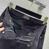 Designer Jeans 2023 New Autumn Winter Fashion Panelled Straight Pants Brand Same Style Pants Luxury Womens Clothing 1110-4