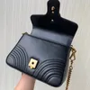 Trekkoord 2024 Mode Dames Schoudertas Hoogwaardig Echt Leer Top Handvat Klassieke Luxe Handtas Hart Ontwerp Zachte Flap