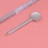 Mini Spoon Cosmetic Skincare Spatula Metal Beauty Spoon Face Mask Reusable Scoop For Massage Absorb Eye Facial Cream