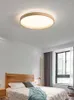 Plafonniers LED Lampe Chambre 2024 Simple Atmosphère Moderne Étude Ronde Balcon Chambre