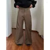 Kadın Pantolon Deeptown Vintage Y2K Ofis Bayanlar Baggy Suit Sıradan Harajuku Kore Bahar Geniş Bacak Pantolonları Spor Sokak Giyim Sweetpant