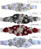 2022 Nouveau mariage ceinture ceinture satin de soie fleurs faites à la main avec cristal scintillant perlé sequin pas cher bordeaux champagne ceinture de mariée B9136848