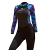 Maillots de bain pour femmes Femmes 3mm Combinaison de plongée complète Combinaison de plongée Retour Zip Wet pour la plongée en apnée Surf Natation Meilleure qualité Meilleure qualité