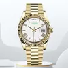 ladies watch high quality Mens Automatic Wristwatch Mechanical Watch 36 40mm full Stainless Steel Strap bezel waterproof Luminous montre de luxe Gold watchs