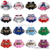 Herren Bademode Shorts Muay Thai Fransen Schleife Band Boxing Shorts Männer Frauen Baby 2024 Grappling Kampf Shorts Kampfsport Kleidung 240315