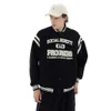 Printemps brodé Design personnalisé unisexe porter collège Baseball manteau Letterman varsity veste pour hommes femmes 12
