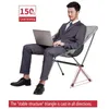 Camp Furniture Outdoor Folding Moon Chair All-Aluminium Leisure Chairs Portable Camping Oxford Cloth Beach Stol för vandring Picknickfiske YQ240315