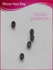 800000unitéslotnoir marronblonde Nano anneau avec lignes en siliconenano perle de siliconedu plus petit micro-anneau au monde pour nano r8433277