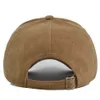 Mode Wildleder Baseball Caps Für Männer Frauen Herbst Winter Solide Retro Hip Hop Hut Unisex Straße Einstellbare Sonnenblende Kappen 240222